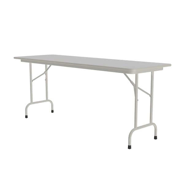 CF Melamine Folding Tables 24x72  Gray Granite